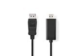 Beelscherm- en tv-kabel - Nedis CCGB37100BK30 video cable adapter - CCGB37100BK30