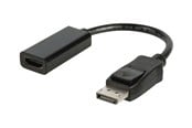 Beelscherm- en tv-kabel - Nedis adapter cable - DisplayPort / HDMI - 20 cm - CCGB37150BK02