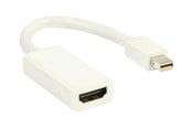 Beelscherm- en tv-kabel - Nedis adapter cable - DisplayPort / HDMI - 20 cm - CCGB37650WT02