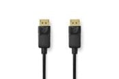 Beelscherm- en tv-kabel - Nedis DisplayPort Cable | DisplayPort Male | DisplayPort Male - CCGB38010BK20