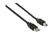 USB-kabel - Nedis - USB cable - USB to USB Type B - 5 m - CCGB60100BK50