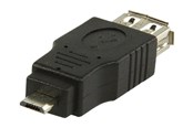 USB-kabel - Nedis - USB adapter - Micro-USB Type B to USB - CCGB60901BK