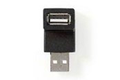 Kabels - diversen - Nedis USB-A Adapter | USB 2.0 | USB-A Male | USB-A Female - CCGB60930BK