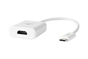 Beelscherm- en tv-kabel - Nedis adapter - HDMI / USB - 20 cm - CCGB64651WT02