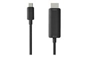 Beelscherm- en tv-kabel - Nedis adapter cable - 2 m - CCGB64655BK20