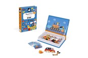 Creatief spelen - Janod - Magneti'Book - Racers - 50 magnets - LKJ2715