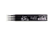 Schrijf- en tekengerei - Pilot Pen Pilot FriXion Ball - refill - black (pack of 3) - BLS-FR7-B-S3