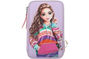 School accessoires - Topmodel Triple Pencil Case with Smart Phone Appliqué JOY - 0412842