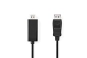 Beelscherm- en tv-kabel - Nedis CCGL37100BK10 video cable adapter - CCGL37100BK10