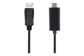 Beelscherm- en tv-kabel - Nedis CCGL37101BK20 video cable adapter - CCGL37101BK20