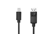 Beelscherm- en tv-kabel - Nedis CCGL37400BK20 DisplayPort cable - CCGL37400BK20