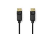 Beelscherm- en tv-kabel - Nedis DisplayPort Cable | DisplayPort Male | DisplayPort Male - CCGL38010BK20