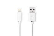 USB-kabel - Nedis CCGL39300WT30 lightning cable - CCGL39300WT30