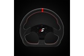 Gaming accessoires - Simagic D-Shaped Wheel without HUB - Leather - 325m - Wheel - P-325D(Leather)