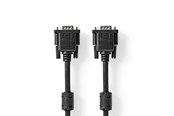 Beelscherm- en tv-kabel - Nedis CCGL59000BK100 VGA cable - CCGL59000BK100