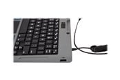 Toetsenbord - Gamber-Johnson LLC Gamber Johnson Rugged Lite - keyboard - with touchpad - QWERTY - US - Toetsenbord - Engels (US international) - Grijs - 7160-1449-00