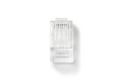 Kabels - diversen - Nedis RJ45 Connector | RJ45 Pass Through | Stranded UTP CAT5 - CCGB89331TP