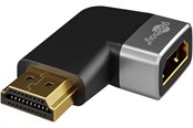 Beelscherm- en tv-kabel - Pro Plus - HDMI - Angled Adapter 270° Vertical - Black - 4040849720123