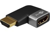 Beelscherm- en tv-kabel - Pro Plus - HDMI - Angled Adapter 90° Vertical - Black - 4040849720109