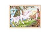 Puzzels - Goki - Unicorn Puzzle - (57366) Hout - 57366