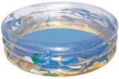 Spelen met water - Bestway - Rainbow Splash Play Pool 170x53x53cm (51048) - 51048