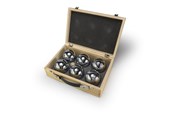Tuinspellen - Petanque i trææske - 56319