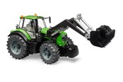 Speelgoedauto - Bruder Deutz 828 TTV tractor with frontloader toy - BR3161