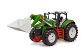 Speelgoedauto - Bruder   Roadmax tractor with frontloader toy - BR3451