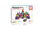 Bouw-/constructiekits - PicassoTiles 152-delige Magnetische Tegels set - PT152