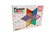 Bouw-/constructiekits - PicassoTiles 16-delige Magnetische Tegels set - PT16