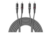 Audiokabel - Nedis OnStage series audio cable - 3 m - COTH24200GY30