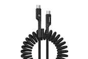 USB-kabel - Baseus Fast Charging Cable USB-C to USB-C Fish-Eye - 100watt - 1m coilled - Black - P10320203111-00