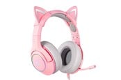 Headphones/Headsets - ONIKUMA Gaming headphones K9 Pink RGB - K9P RGB 3.5mm