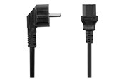Voedingskabel (intern) - Nedis - power cable - CEE 7/7 to IEC 60320 C13 - 2 m - CEGB10000BK20