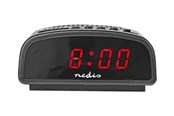 Decoratie - Nedis - alarm clock - electronic - desktop - black - CLDK008BK