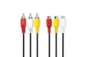 Beelscherm- en tv-kabel - Nedis Composite Video Cable | 3x RCA Male | 3x RCA Female - CVGL24305BK20
