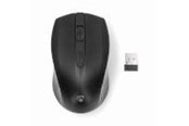 Muis - Nedis Mouse | Wireless | 800 / 1200 / 1600 dpi | Adjustable DPI - Muis - 4 knoppen - Zwart - MSWS106BK