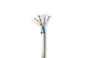 Netwerk - kabel - Nedis Network Cable Roll | CAT6 | Stranded | F/UTP | Bare Copper - Grijs - 50m - CCBG8526GY50
