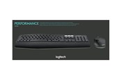 Toetsenbord - Logitech MK850 Performance - keyboard and mouse set - Spanish - Keyboard and mouse set - Spaans - Zwart - 920-008228
