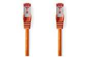 Netwerk - kabel - Nedis CCGL85221OG100 networking cable - Oranje - 10m - CCGL85221OG100