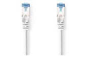 Netwerk - kabel - Nedis CCGL85330WT20 networking cable - Wit - 2m - CCGL85330WT20