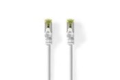 Netwerk - kabel - Nedis CAT7 Network Cable | S/FTP | RJ45 Male | RJ45 Male - Wit - 15m - CCGL85420WT150