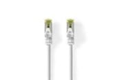 Netwerk - kabel - Nedis CAT7 Network Cable | S/FTP | RJ45 Male | RJ45 Male - Wit - 20m - CCGL85420WT200
