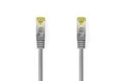 Netwerk - kabel - Nedis Cat 8.1 Network Cable | S/FTP | RJ45 Male | RJ45 Male - Grijs - 10m - CCGL85520GY100