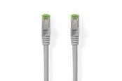 Netwerk - kabel - Nedis Cat 8.1 Network Cable | S/FTP | RJ45 Male | RJ45 Male - Grijs - 20m - CCGL85520GY200