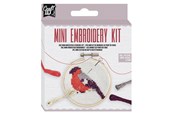 Schrijf- en tekenartikelen - Creative Craft Group Mini embroidery kit 12.5*10cm Bird. - CR1713/GE