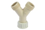 Accessoires (mounts, stopcontacten etc.) - Nordic Quality Y-rør 3 × 3/4" - 352140