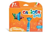 Creatief spelen - Carioca - Marker w/baby handle (6pcs) - 809409