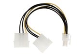 Voedingskabel (intern) - Nedis - power adapter - PCI Express to 4 pin internal power (12V) - 15 cm - CCGP74210VA015