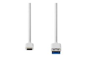 USB-kabel - Nedis - USB-C cable - 24 pin USB-C to USB Type A - 1 m - CCGW61650WT10
